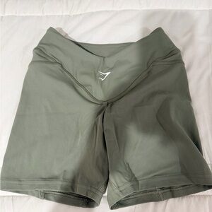 Gymshark Olive Women's Athletic Shorts